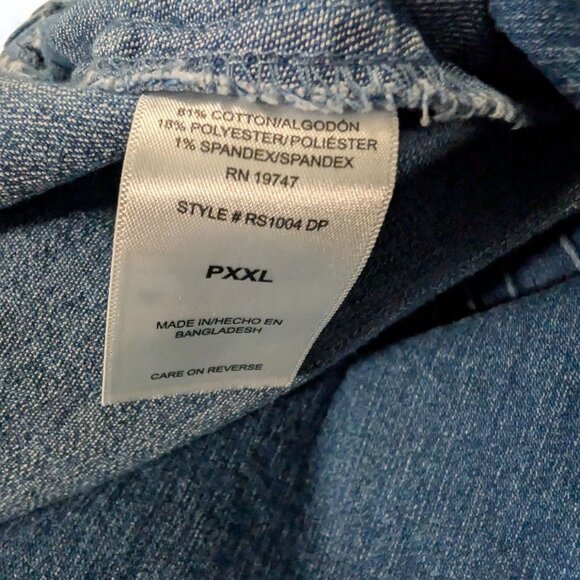 Real Size Jeans Womens Plus Size 2XP XXLP 2X Petite Pull On Elastic Waist Pants - Picture 4 of 8